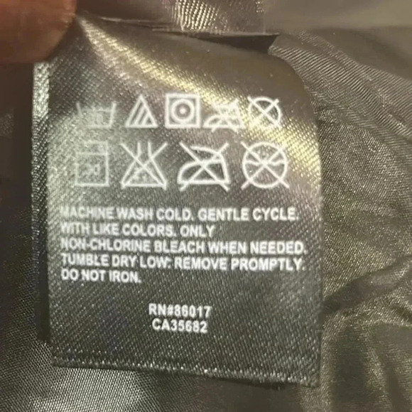 Bebe Quilted Puffer Down Filled Hooded Jacket Women’s Size XS Black - Picture 8 of 11